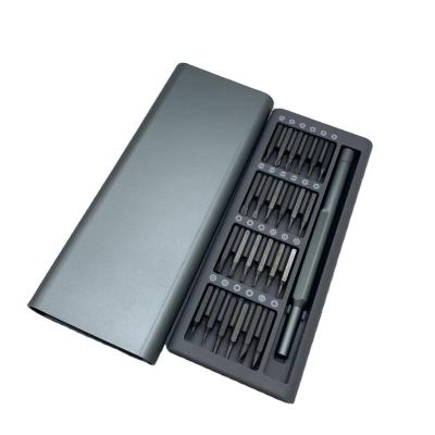 China Multi-used head screwdriver 25 in 1 multi-function combination disassemble repair tools screwdriver tool kit for sale