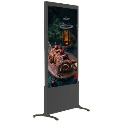 China Indoor system 65 inch 1920*1080 touch windows i5 touch floor stand digital signage capacitive screen led display for sale