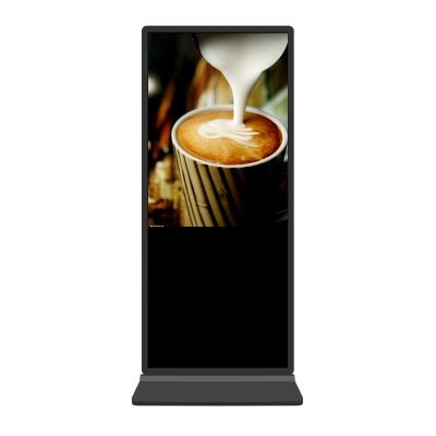 China Indoor Advertising 43 Inch Window i5 System Touch Screen Indoor LCD Led Digital Signage Rack for sale