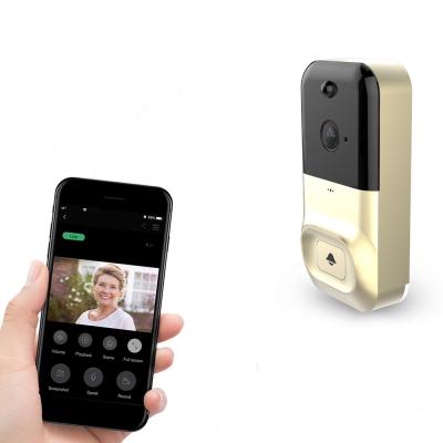 China Doorbell X5 Connection Ring Video Camera Door Bell HD 1080*720P Wifi Outdoor Security Night Vision Wireless Intercom Smart Wireless Video Camera for sale