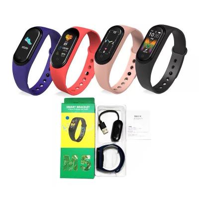 China Smart Heart Rate Monitor Wristband M5 Touch Screen Band Sport Wristband Watch Fitness Tracker Blood Pressure Smartwatches for sale