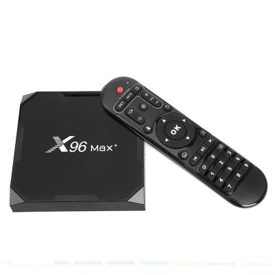 China HD Factory Price Smart Android TV High Speed ​​X96 Max Plus 4GB 32GB 64GB 8K S905X3 Chip Android 9.0 Dual Wifi Firmware for sale