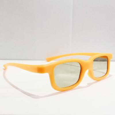 China ABS Children Or Kids Disposable Passive 3D Glasses For Cinemas Theater Or Home Theater for sale