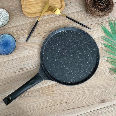 China Sustainable Die Cast Iron Die Cast Round Non Stick Non Stick Aluminum Pizza Pan With Bakelite Handles for sale