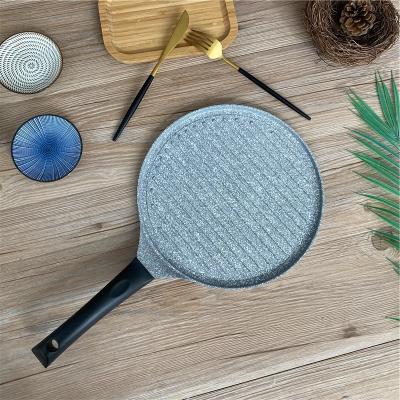 China 26cm Viable Pancake Breakfast Cookie Egg Pizza Non-Stick Baking Frying Pan for sale