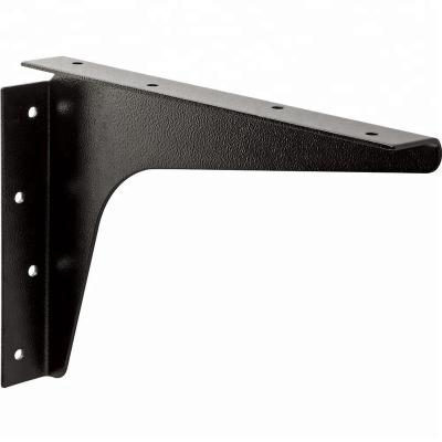 China Fixed Custom Angle Support Powder Coating Heavy Duty Steel Shelf Bracket for sale