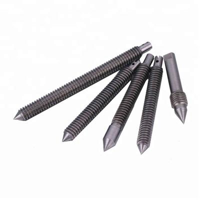 China OEM Stainless Steel Ningbo Factory Custom Head Screw Galvanized Taper Worm No Head Screws for sale