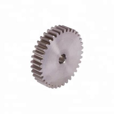 China Factory custom precision steel straight spur gear made by factory for sale