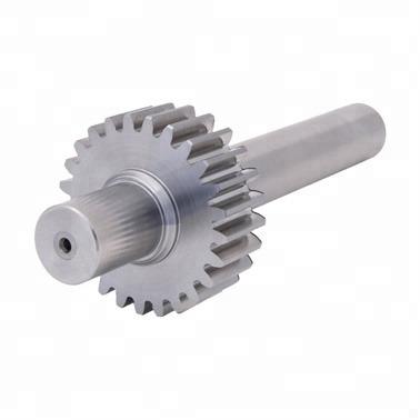 China Factory Custom CNC Machining High Precision Spur Gear Pinion Shaft for sale