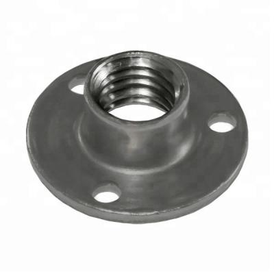 China Heavy Industry Customized Precision Steel Flange Nut By Ningbo Factory for sale