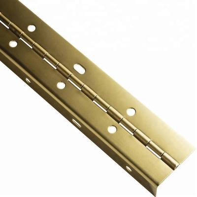 China OEM Modern Brass Metal Fabrication 270 Degree Continuous Piano Hinge for sale