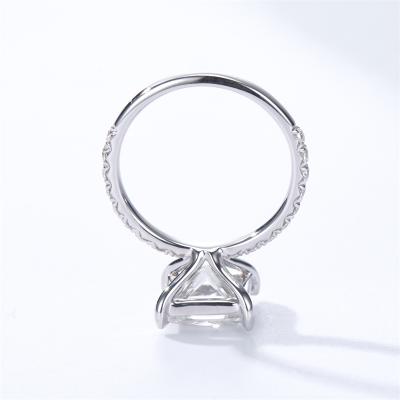 China CLASSIC Hot Sale New Arrivals Fashion Women Rings Custom Rings 925 Silver For Women Wedding Engagement for sale