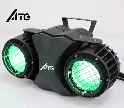 China ATG Theme Park Outdoor Stage 2pcs*100w Waterproof Matrix Panel COB Led Blinder Audience Light for sale