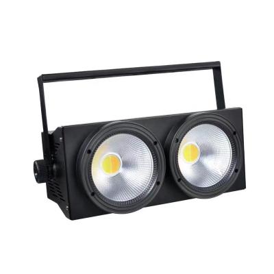 China Theme Park ATG 2 Eye Blinder 2*100W COB Par Light Warm White Cool White Assist Light For Theater for sale