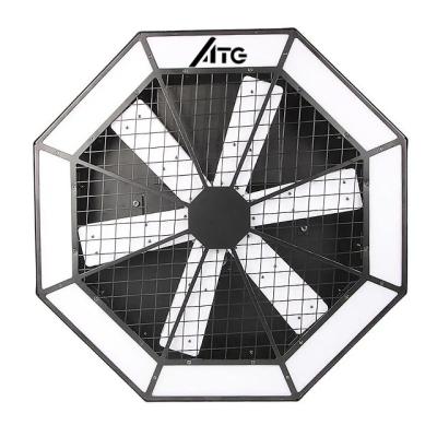 China Club LED Windmill Background Wall Stage Light Rotating Effect Windmill Fan Led Stage Light Product On for sale