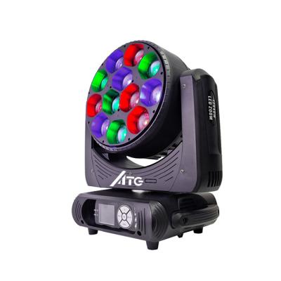 China 12*40W Moving Head Stage Focus Dye Lights For Disco Party Club Bar DJ Show Stage Lighting for sale