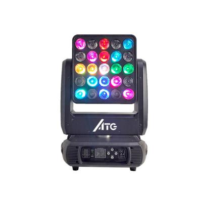 China Moving Head Matrix ATG 25*15W RGBW Moving Head Lights 4IN1 Stage Light for sale