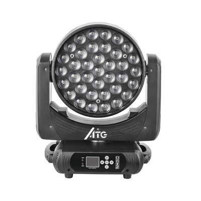 China Theme Park ATG 4in1 RGBW Big Bee Eye Head 37pcs*15w Stage Lighting Moving Head Moving Head Dye Light Dye Lights for sale