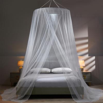 China Insecticide Treated Good Sewing Factory Foldable Convenient Portable Mosquito Net Tent Adults Mosquito Net for sale