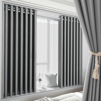 China Modern Nordic Living Room Bedroom Curtain Blackout Simplicity Decoration Polyester Home Window Curtains for sale