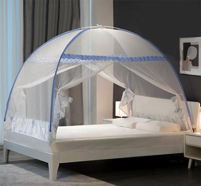 China Noise Folded Anti-install Mosquito Net In Thailand Portable Folding Baby Bedding Crib Netting Bed Folding Mosquito Nets for sale