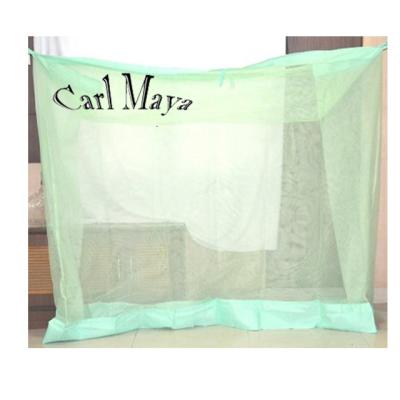 China MOSQUITO NET folded || for King Size Double Bed || POLLYCOTTON (blue, 6.5x6.5) for sale