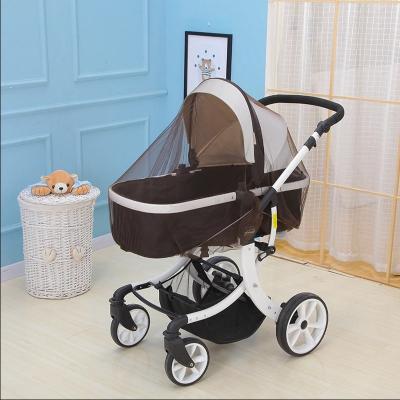 China Brand New Folded Infant Buggy Mosquito Net Folded Mesh Buggy Baby Toddler Baby Stroller Hutch Manufacturing Stroller Net for sale