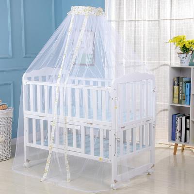 China Folded Kids Bed Round Canopy Bedspread Mosquito Net Curtain Bedding Dome Tent Room Decor Hutch Making Tent for sale