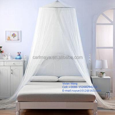 China Best Quality Polyester Folded Around Circular Portable Folded Mosquito Net for sale