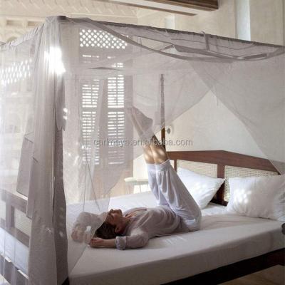 China Elephant Queen Bed Folded Rectangular Mosquito Net for sale