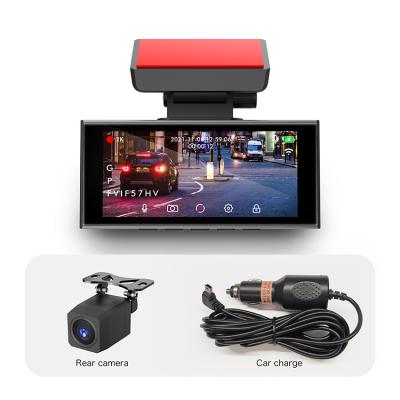 China Factory Hidden NIGHT VISION 2K Wifi GPS Front And Rear Dual Lens Car DVR Dash Cam Camera for sale