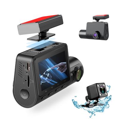 China NIGHT VISION 3 Channels Car DVR Black Box Recorder Car Camera With Night Vision AD-516 for sale