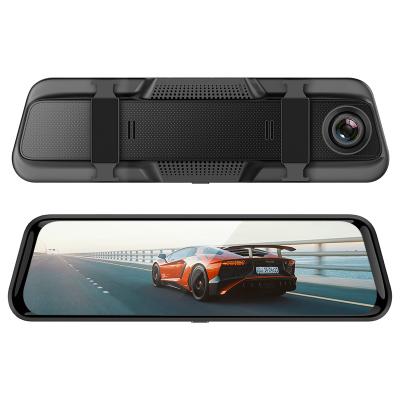 China NIGHT VISION 10 Inch Dual Lens Fhd 1080P Recorder Car Dvr Car Rearview Mirror Dash Cam for sale