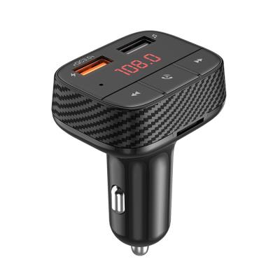 China Best Selling BT Radio Dual USB QC Car Charger MP3 Player FM Stereo Transmitter for sale