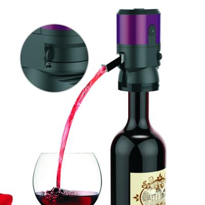 China Viable Smart Wine Accessories 3-in-1 Red Wine Air Aerator Pourer for Vacuum Stopper, Instant Aeration and Dispensing for sale