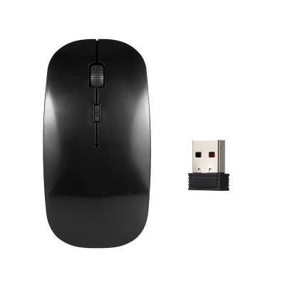 China Programmable 2.4G Receiver USB Optical Wireless Computer Mouse Super Slim Mouse For PC Laptop for sale