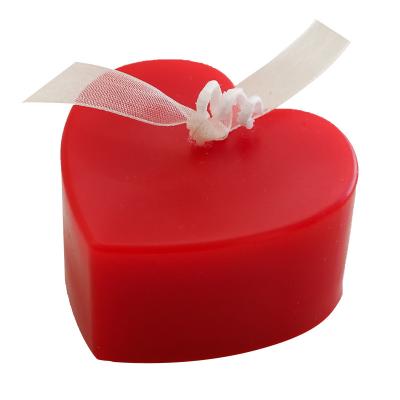 China 2022 Modern Romantic Wholesale Hand Gift Fragrance Anniversary Proposal Loves 2022 Candle Heart Shaped Ornament for sale