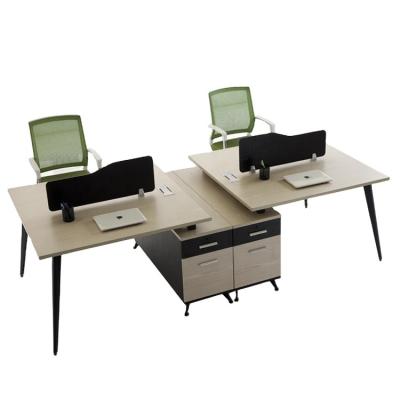 China China Manufacturer Direct Modern Office Workstation Workstation and Workstation Partition 2/4 Person Office Workstation Slim Partition Compartment for sale