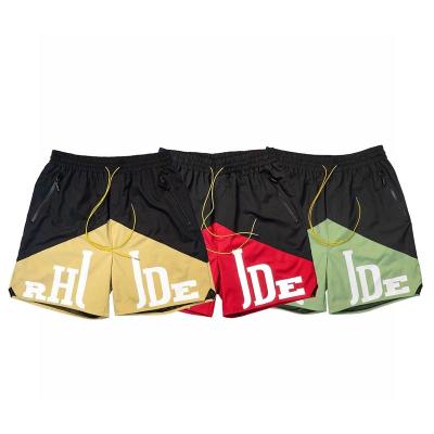 China 1:1 Original Edition RHUDE Anti-wrinkle drawstring beach shorts streetwear gear hip hop for women men unisex for sale