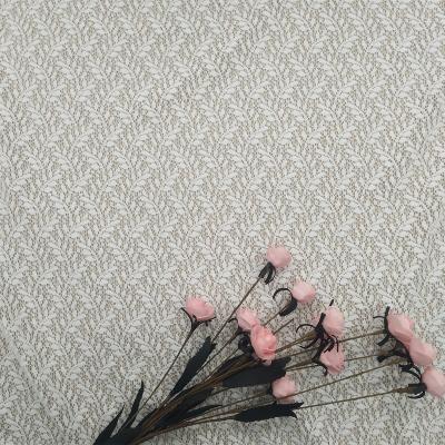 China New Arrival Viable White Polyester Lace Knitting Fabric For Garment for sale