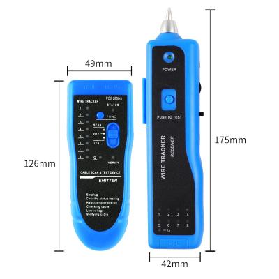 China Multi-function cable blue hot multi-function tester network purchasing computer circuit engineering factory customization line finder for sale