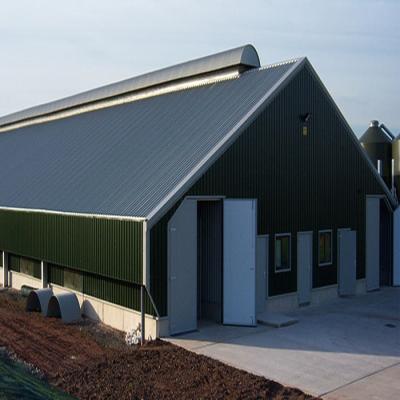 China Steel workshop hotsale steel building for poultry house chicken cow shed farm from China for sale