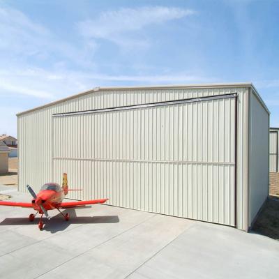 China Modern Prefab Long Span Aircraft Hangar Storage Factory Light Steel Frame Steel Structure Aircraft Hangar for sale