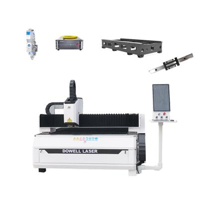 China China Factory Production Programmable CNC 1000w Metal Sheet Fiber Plate Laser Cutting Machine 2000w 3000w for sale