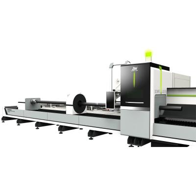 China Factory Sale CNC Three-Chuck Steel Fiber Laser Tube Cutting Machine Laser Cutter For Sale for sale