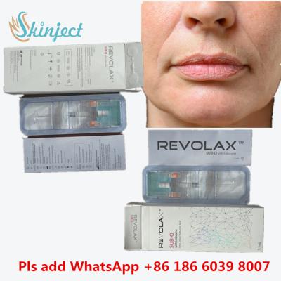 China Medisch natriumhyaluronate gel Hyaluronzuur Dermale Revolax Diepvuller 1 ml Voor Lippen Injectie Te koop