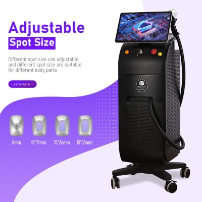 China Advanced Laser Hair Removal Machine for All Skin Types Multilingual Interface 755 808 940 1064nm Wavelength for sale