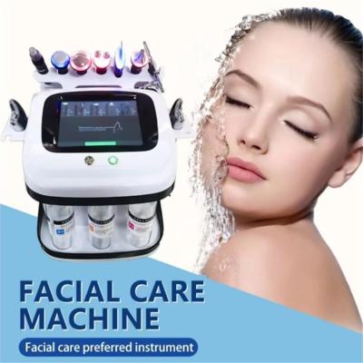 China 11 In 1 Multifunctional Hydra Dermabrasion Facial Machine Black Pearl Cleaning Face Skin Care Device Te koop