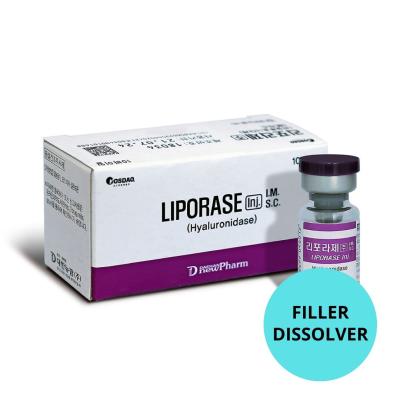 China Korea Original Liporase Dermal Filler Hyaluronidase Solution 10 Vials for sale