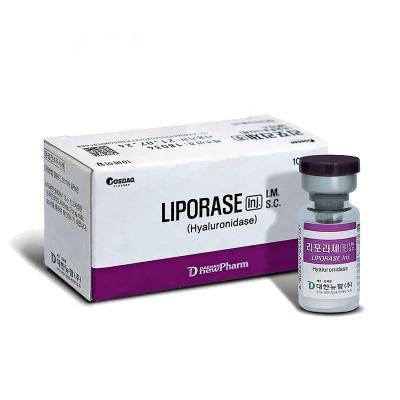 China Hyaluronidase Liporase 1500iu Dermal Filler Dissolving for sale